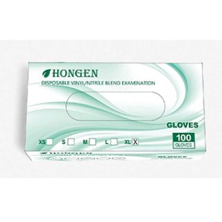 Disposable Vinyl/Nitrile Blend Examination Gloves