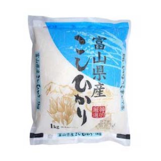 SHINMEI Koshihikari Rice Toyama, 1Kg